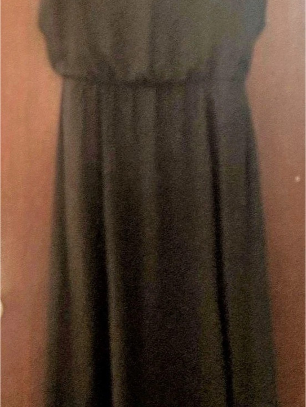Lush Black Maxi Dress Size L EUC
